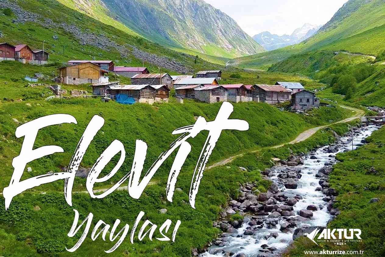 Elevit Yaylası Karadeniz Rize Çamlıhemşin yayla turu doğa ve yeşil manzara