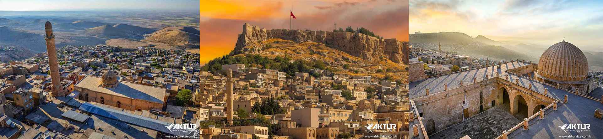 Aktur Rize Mardin Midyat Turu - Tarihi Sokaklar ve Taş Evler