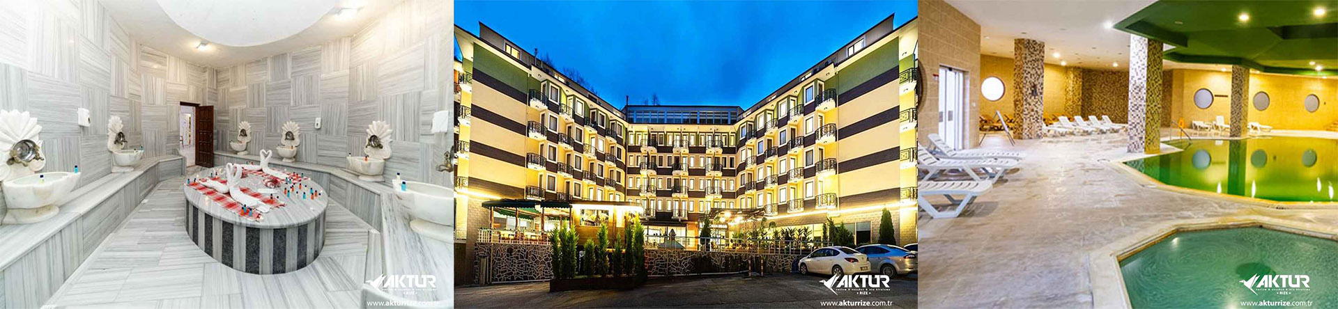 Aktur Rize Ridos Termal Otel Turu ve İkizdere Doğa Manzarası